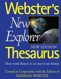 Webster's New Explorer Thesaurus