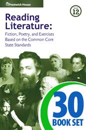 Reading Literature - Level 12 - 30 Books, Teacher's Edition, Homework and Classroom Activities
