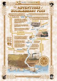 Adventures of Huckleberry Finn - Maps from Literature