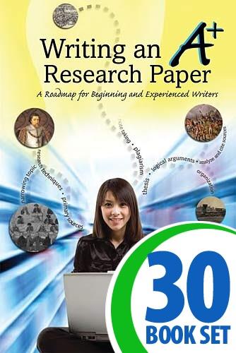 Writing an A+ Research Paper - 30 Books and Teacher's Edition