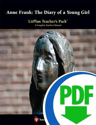 Anne Frank: The Diary of a Young Girl - LitPlan Teacher Pack - Downloadable