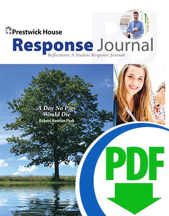 Day No Pigs Would Die, A - Downloadable Response Journal