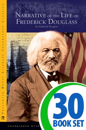 Narrative of the Life of Frederick Douglass - 30 Hardcover Books and Teaching Unit