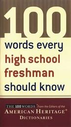 100 Words Every High School Freshman Should Know