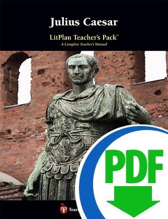 Julius Caesar: LitPlan Teacher Pack - Downloadable