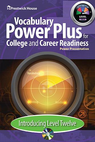 Vocabulary Power Plus for College and Career Readiness - Level 12 - Introduction Power Point