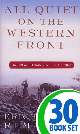 All Quiet on the Western Front - 30 Books and Response Journal