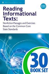 Reading Informational Texts - Book III - 30 Books and Teacher's Edition