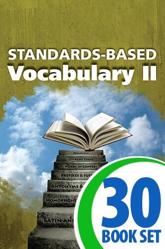 Standards-Based Vocabulary Study- Book II - 30 Books, Test, and Teacher's Edition