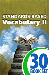 Standards-Based Vocabulary Study- Book II - 30 Books, Test, and Teacher's Edition
