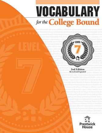 Vocabulary for the College Bound - Level 7