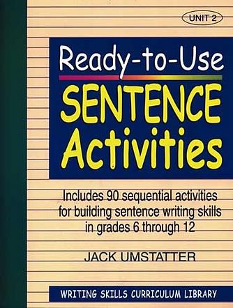 Ready-to-Use Sentence Activities