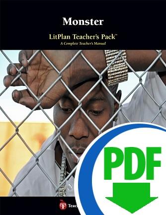 Monster: LitPlan Teacher Pack - Downloadable