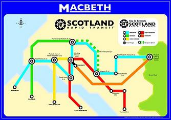 Shakespeare Subway Maps: Macbeth