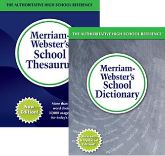 Merriam-Webster School Dictionary and Thesaurus Set
