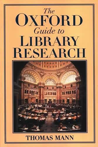 Oxford Guide to Library Research