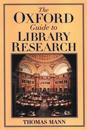 Oxford Guide to Library Research