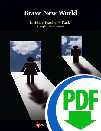 Brave New World: LitPlan Teacher Pack - Downloadable