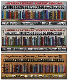 American Literary Timeline Complete Poster Set