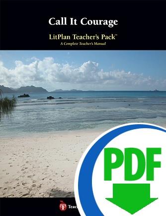 Call It Courage: LitPlan Teacher Pack - Downloadable