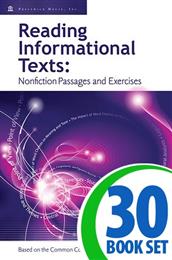 Reading Informational Texts - Book I - 30 Books and Teacher's Edition
