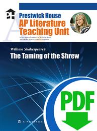 Taming of the Shrew, The - Downloadable AP Teaching Unit