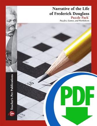 Narrative of the Life of Frederick Douglass: Puzzle Pack - Downloadable