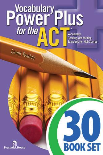 Vocabulary Power Plus for the ACT - Level 12 - Complete Package