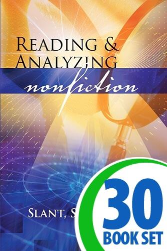 Reading & Analyzing Nonfiction: Slant, Spin & Bias - 30 Books and Teacher's Edition
