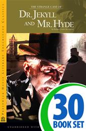 Dr. Jekyll and Mr. Hyde - 30 Hardcover Books and Teaching Unit