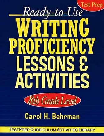 Ready-to-Use Writing Proficiency Lessons and Activities