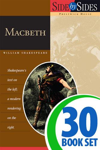 Macbeth - Side by Side - 30 Books and Key