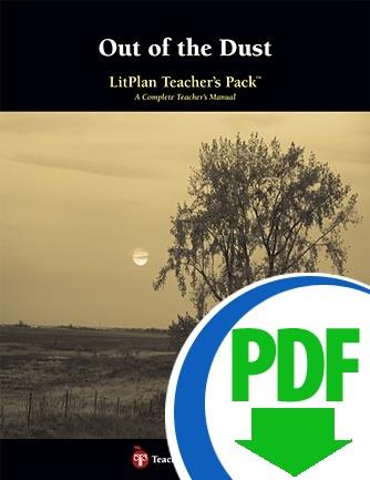 Out of the Dust: LitPlan Teacher Pack - Downloadable