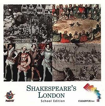 Shakespeare's London CD for Mac and Windows