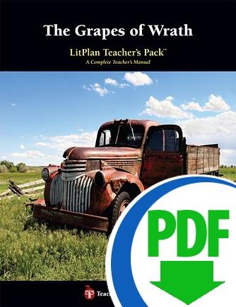 Grapes of Wrath, The: LitPlan Teacher Pack - Downloadable