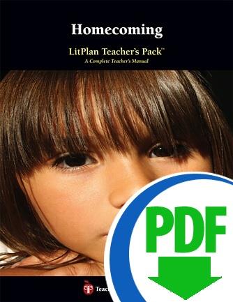 Homecoming: LitPlan Teacher Pack - Downloadable