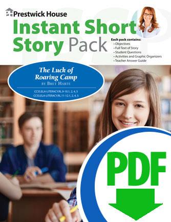 Luck of Roaring Camp, The - Instant Short Story Pack