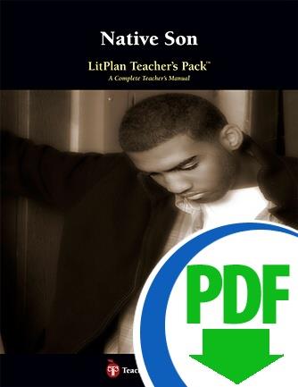 Native Son: LitPlan Teacher Pack - Downloadable