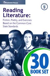Reading Literature - Level 9 - 30 Books, Teacher's Edition, Homework and Classroom Activities