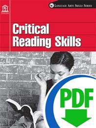 Critical Reading Skills - Downloadable