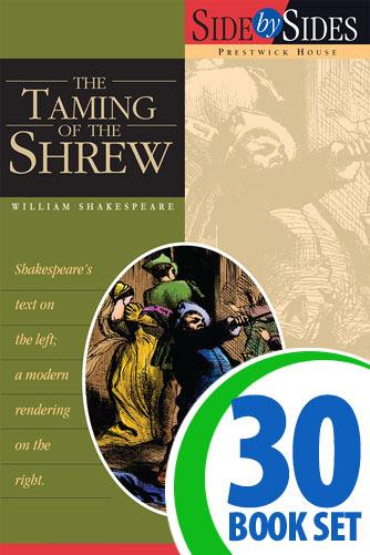 Taming of the Shrew, The - Side by Side - 30 Books and Key