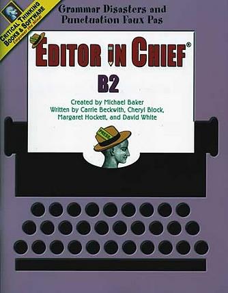 Editor in Chief: B2 Grades 6 to 8