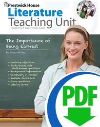 Importance of Being Earnest, The - Downloadable Teaching Unit