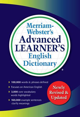Merriam Webster's Advanced Learner's Dictionary