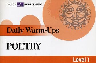 Daily Warm-Ups: Poetry Level I