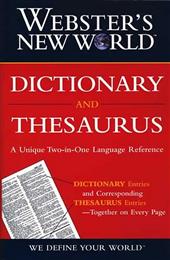 Webster's New World Dictionary and Thesaurus