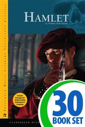 Hamlet - 30 Hardcover Books and Teaching Unit