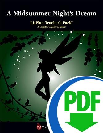 Midsummer Night's Dream, A: LitPlan Teacher Pack - Downloadable