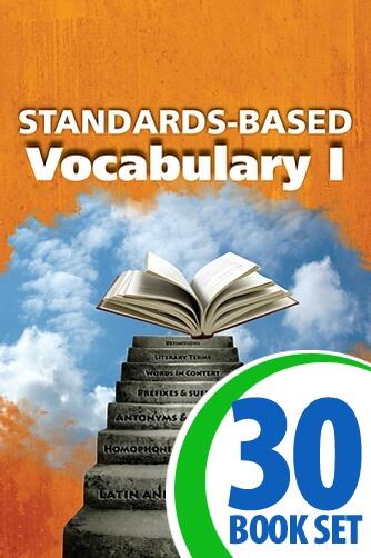 Standards-Based Vocabulary - Book I - 30 Books, Test, and Teacher's Edition