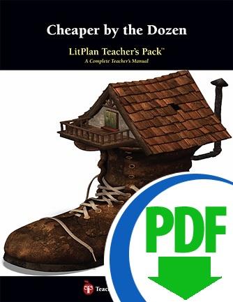 Cheaper by the Dozen: LitPlan Teacher Pack - Downloadable